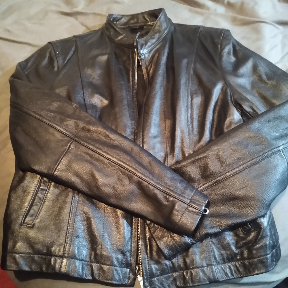 Genuine leather jacket